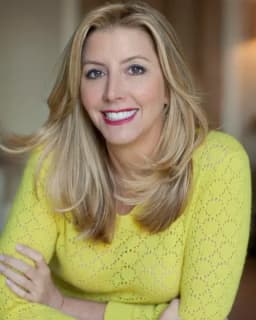 Portrait of Sara Blakely.