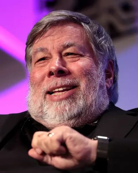 Portrait of Steve Wozniak.