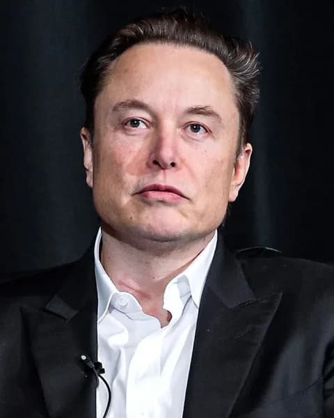 Elon Musk at the 2022 United States Air Force Academy graduation ceremony.