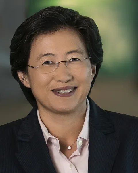 Lisa Su speaking as AMD CEO.
